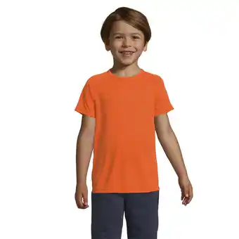 Decathlon Kinderen/Kinderen Sportief Raglan Tshirt (Neon Oranje) aanbieding