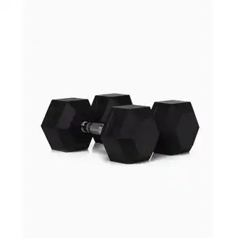 Decathlon Hexagonale Dumbbells 25 kg (Paar) - BOOMFIT aanbieding