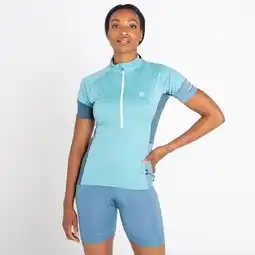 Decathlon DARE 2B Dare2b Fietskledij CompassionIIJrsey DAMES MdbrkGrn/Blu aanbieding