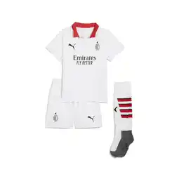 Decathlon AC Milan 24/25 mini-uittenue voor kinderen PUMA White aanbieding