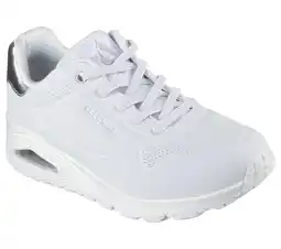 Decathlon Sportschoenen Skechers Uno - Shimmer Away, Wit, Dames aanbieding