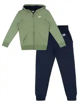 Decathlon Vintage kinderwintertrainingspak met capuchon en ritssluiting aanbieding