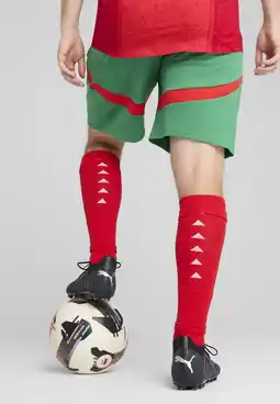 Decathlon Marokko 2025 short voor heren PUMA Archive Green Red aanbieding