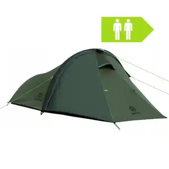Decathlon Kampeertent Peme Forest voor 2 personen tunnel 2.5 kg aanbieding