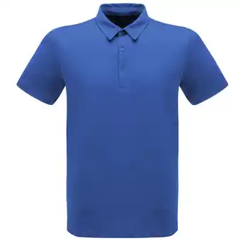 Decathlon Professioneel Heren Klassiek 65/35 Poloshirt met korte mouwen (Koningsblauw) aanbieding
