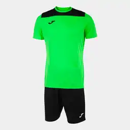 Decathlon Joma Phoenix II Sportset Kinderen Fluor Groen-Zwart 4XS aanbieding
