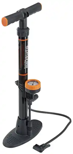 Decathlon Staande fietspomp met manometer aanbieding