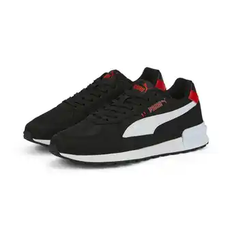 Decathlon Graviton sneakers jongeren PUMA Black White Red aanbieding
