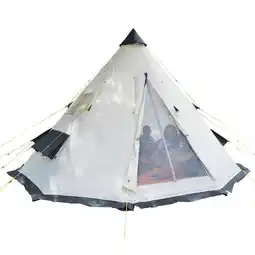 Decathlon Tipi tent - Goathi 550 Protect - 10 personen - Kamperen - Ingenaaide Tentvloer aanbieding