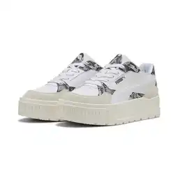 Decathlon Karmen II Idol Snake Chic sneakers voor dames PUMA White Warm aanbieding