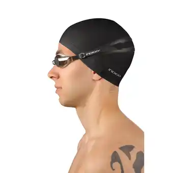 Decathlon Siliconen Zwemcap INDIGO aanbieding