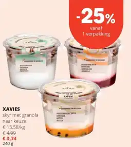 Spar Xavies aanbieding