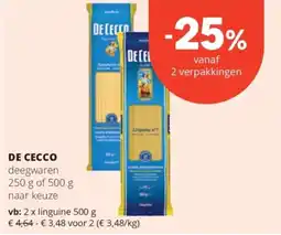 Spar De Cecco aanbieding