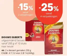 Spar Douwe Egberts aanbieding
