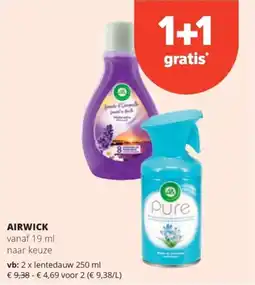 Spar Airwick aanbieding