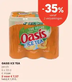 Spar Oasis Ice Tea aanbieding