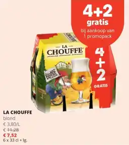 Spar La chouffe blond aanbieding