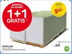 Brico Gipsplaat aanbieding