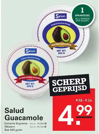 Sligro Salud Guacamole aanbieding