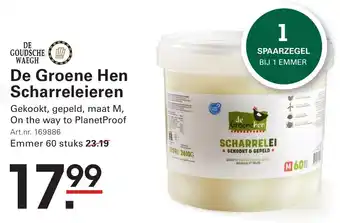 Sligro De Groene Hen Scharreleieren aanbieding