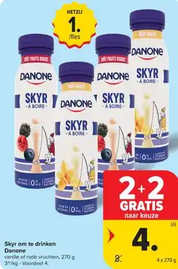 Carrefour Danone Skyr om te drinken aanbieding
