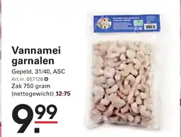 Sligro Vannamei garnalen aanbieding