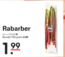Sligro Rabarber aanbieding