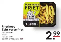 Sligro Friethoes Écht Verse Friet Frans aanbieding