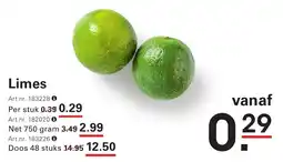 Sligro Limes aanbieding