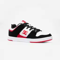 Decathlon Skateschoenen voor kinderen Cure zwart rood wit aanbieding