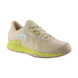 Decathlon Head Sprint Pro 3.5 Clay Beige Jaune Femmes 274153 Mcli aanbieding