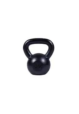 Decathlon Kettlebell - Gietijzer Zwart - 16 kg - Extra Stabiel aanbieding