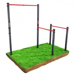 Decathlon Outdoor/tuin pull-up bar + bars aanbieding