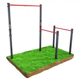 Decathlon Outdoor/tuin pull-up bar + bars aanbieding