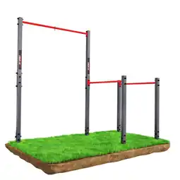 Decathlon Outdoor/tuin pull-up bar + bars aanbieding