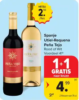 Carrefour Peña Tejo Spanje Utiel-Requena aanbieding