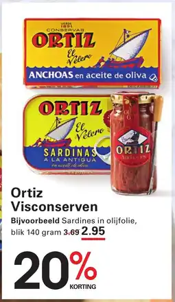 Sligro Ortiz Visconserven aanbieding