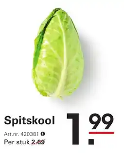 Sligro Spitskool aanbieding