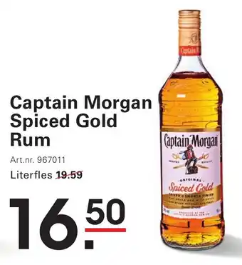 Sligro Captain Morgan Spiced Gold Rum aanbieding