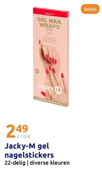 Action Jacky-M gel nagelstickers aanbieding
