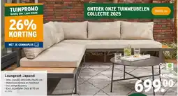GAMMA Loungeset Japandi aanbieding