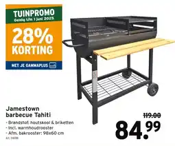 GAMMA Jamestown barbecue Tahiti aanbieding