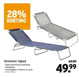 GAMMA Stretcher ligbed aanbieding