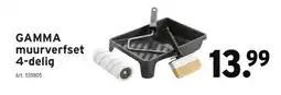GAMMA GAMMA muurverfset 4-delig aanbieding