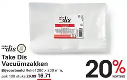 Sligro Take Dis Vacuümzakken aanbieding