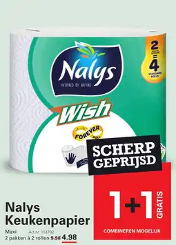 Sligro Nalys Keukenpapier aanbieding