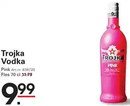 Sligro Trojka Vodka aanbieding