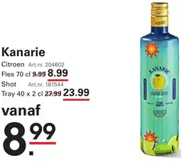 Sligro Kanarie aanbieding