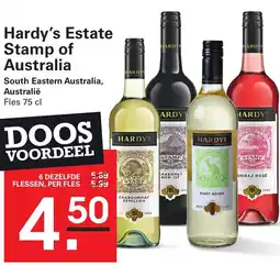 Sligro Hardy's Estate Stamp of Australia aanbieding