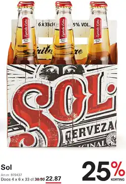 Sligro Sol aanbieding
